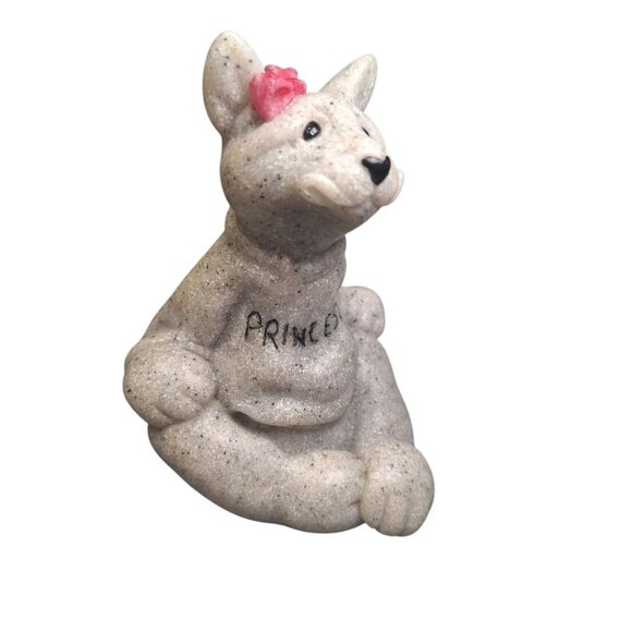 Quarry Critters Cat Cousin Cindy 2000 Figurine Resin Stone Vintage Princess - Picture 7 of 9